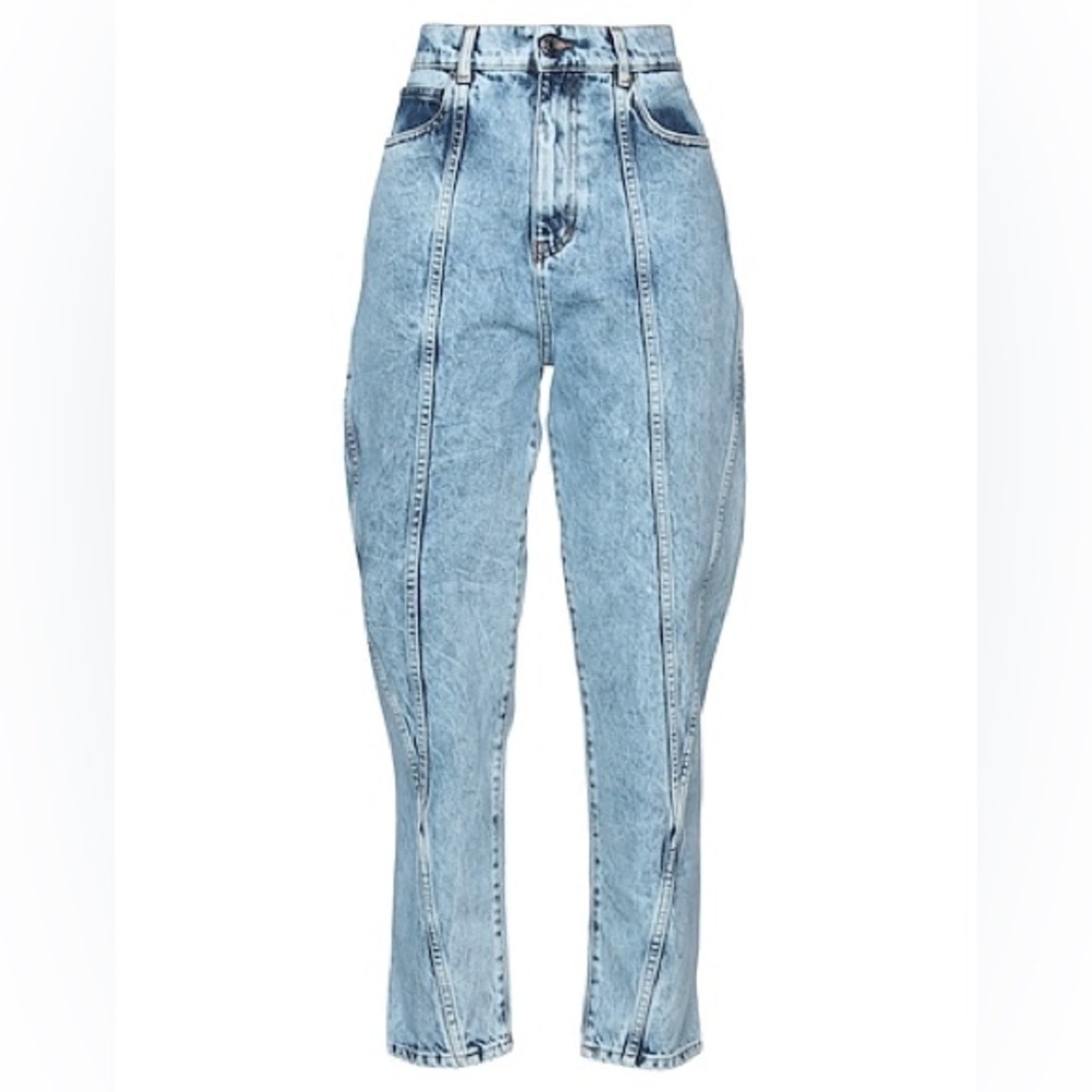 IRO Dasoun High Rise Tapered Jeans Light Wash
